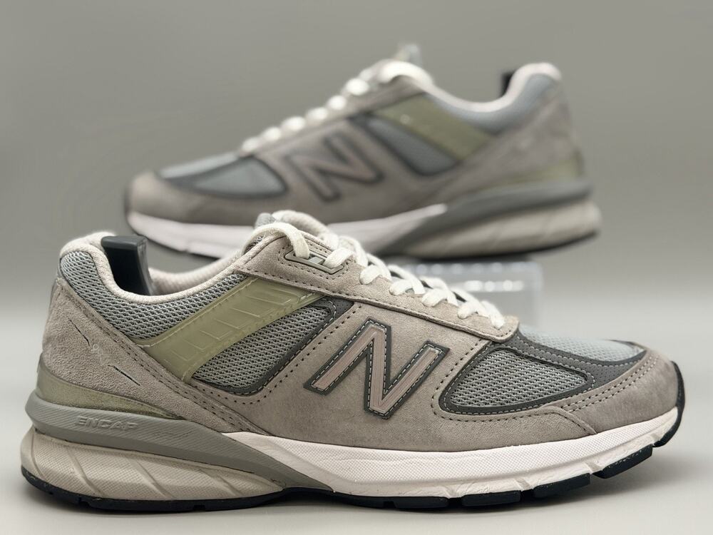 New Balance 990v5 Castlerock Gray Men's Sneakers Size 8.5